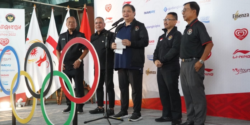 Boyong Emas Asian Games 2022, Airlangga: Terima Kasih Pahlawan Wushu