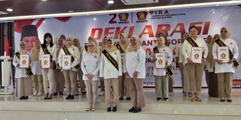 Resmi Dilantik, Perempuan Indonesia Raya Siap Menangkan Prabowo Presiden 2024