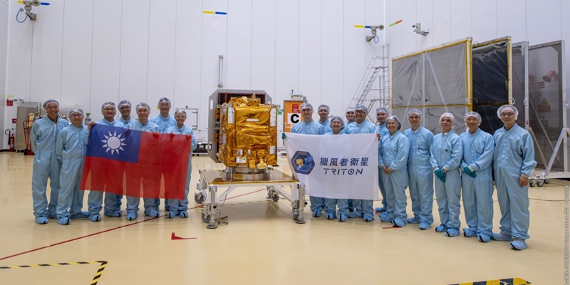 Taiwan Tetapkan Tanggal Peluncuran Triton, Satelit Cuaca Buatan Lokal Pertama