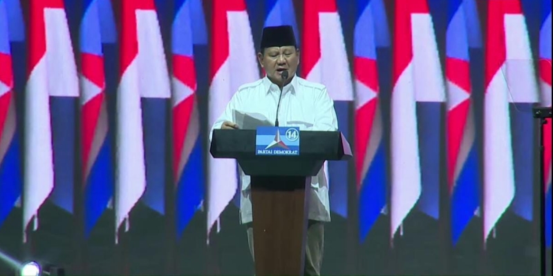 Suara Bergetar, Prabowo Janji Tidak akan Kecewakan Demokrat