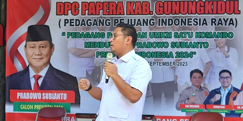 Jamin Kestabilan Harga di Pasar dan Pupuk Bagi Petani, Jadi Alasan Papera Gunungkidul Dukung Prabowo