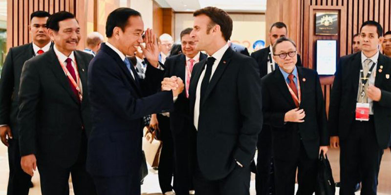 Bertemu Macron, Jokowi Berharap Investasi di IKN Terealisasi