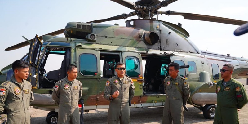 TNI AU Jamin Langit Jakarta Aman Selama KTT Ke-43 ASEAN