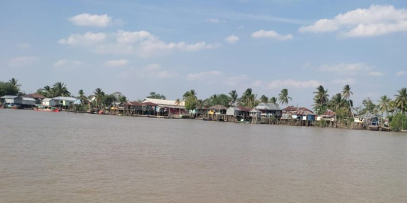 Sungai Jadi Asin Akibat Kemarau, Warga Makarti Jaya Sulit Dapatkan Air Bersih