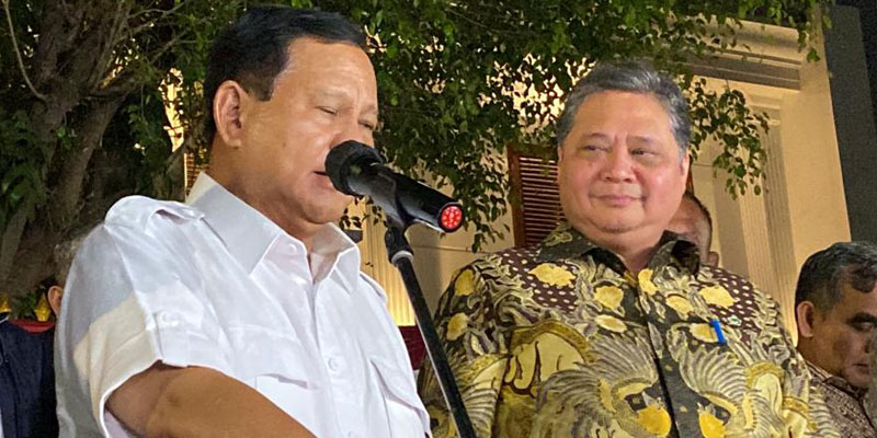 Ada Empat Nama Cawapres, Prabowo: Dari Luar Jawa, Jawa Barat, Jawa Tengah dan Jawa Timur