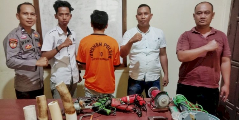 Jual Pipa Rokok Gading Gajah, Pemuda di Lampung Tengah Ditangkap