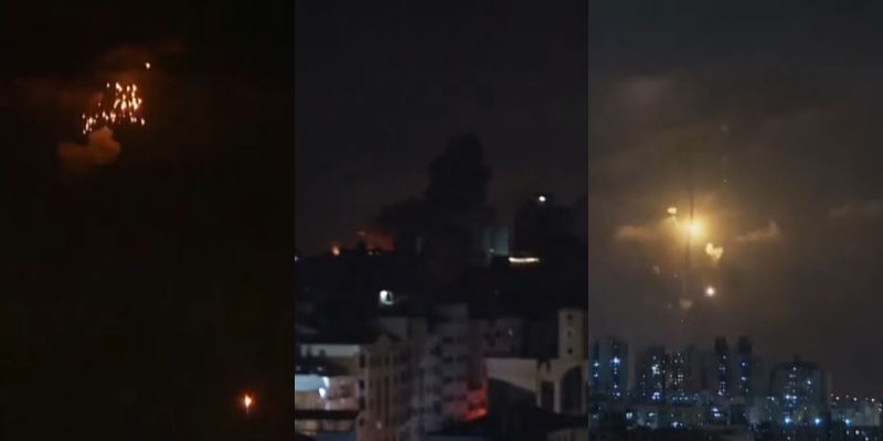 Malam Mencekam di Gaza, Serangan Udara Israel Datang Bertubi-tubi Tanpa Henti