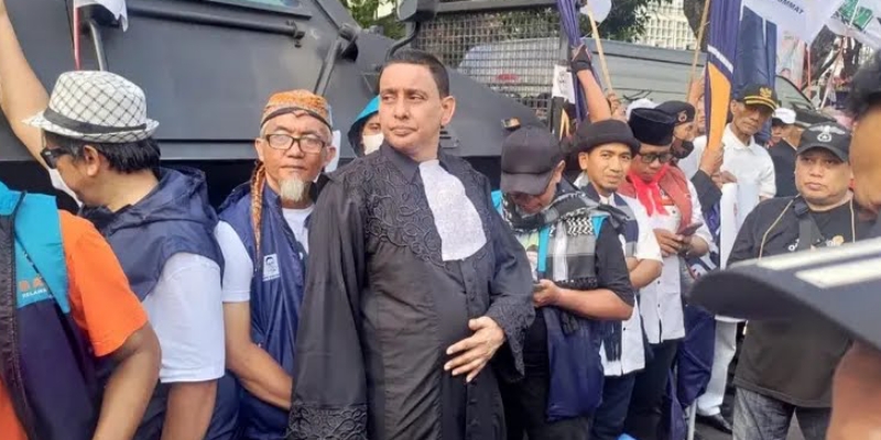 Kawal Pemilu Jurdil, Pendaftaran Amin ke KPU Ternyata Ikut Dikawal Ribuan Advokat