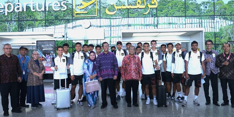 Lepas Kepulangan Timnas Indonesia, Dubes RI di Brunei: Kami Bangga Atas Prestasi yang Dicapai
