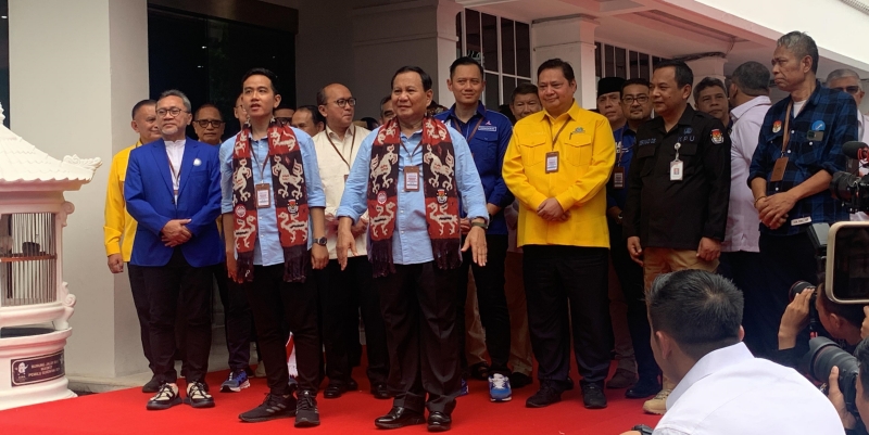 Di KPU, Prabowo-Gibran Resmi Daftar Capres-Cawapres