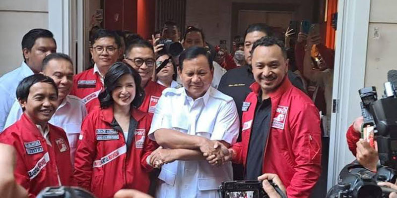 PSI Kunjungi Prabowo Sore Ini, Bahas Dukungan?