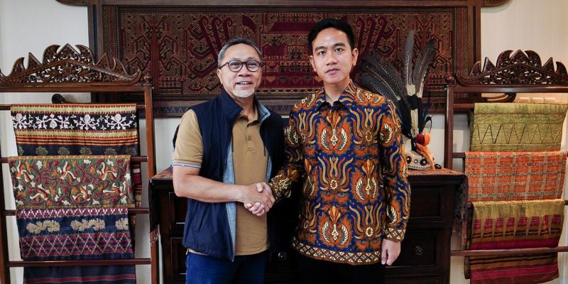 Pesan untuk Gibran, Zulhas: Bismillah Mas Wali