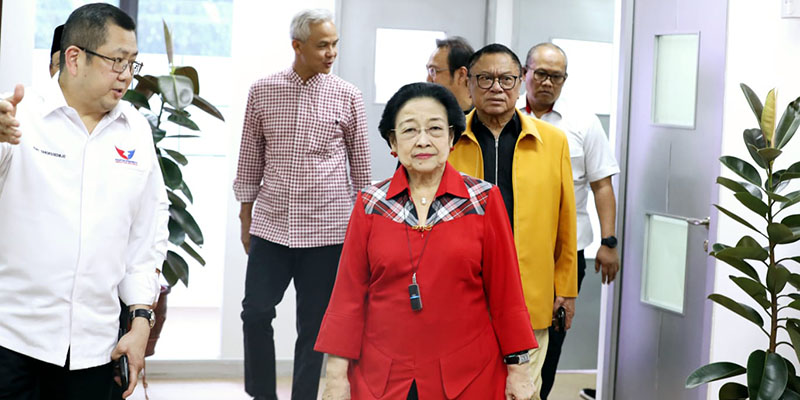 Megawati Kembali Rapat Bareng TPN dan Ketum Parpol Pendukung, Bahas Persiapan Pendaftaran Capres-Cawapres