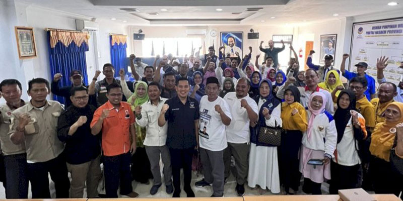 Fokus Kampanyekan Prestasi Anies, Nasdem Lampung Minta Kader dan Relawan Utamakan Politik Santun