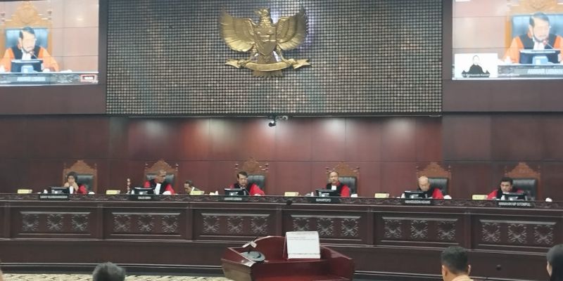 MK Tolak Gugatan Partai Garuda Meski Minta Mantan Pejabat Negara di Bawah 40 Tahun Bisa Maju Pilpres