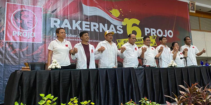 Projo Yakin Prabowo Mampu Melanjutkan Kepemimpinan Jokowi