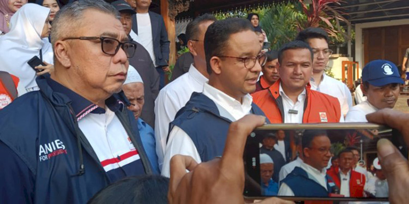 Selalu Posisi Terbawah dalam Hasil Lembaga Survei, Anies: Kami Paham Mereka Perlu Mencari Nafkah