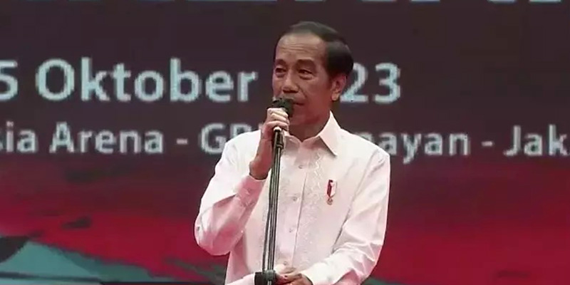 Di Rakernas Projo, Jokowi Minta Pemimpin Indonesia Mendatang Banyak Kerja Sedikit Bicara