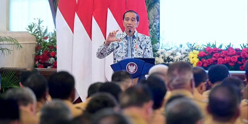 Instruksikan Kepala Daerah Sukseskan Pemilu, Jokowi: Jangan Memihak<i>!</i>