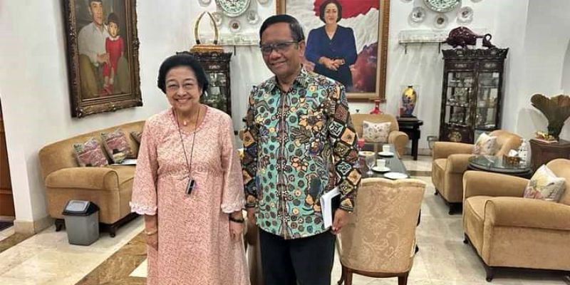 Menghadap Megawati, Mahfud MD Bakal jadi Cawapres Ganjar?