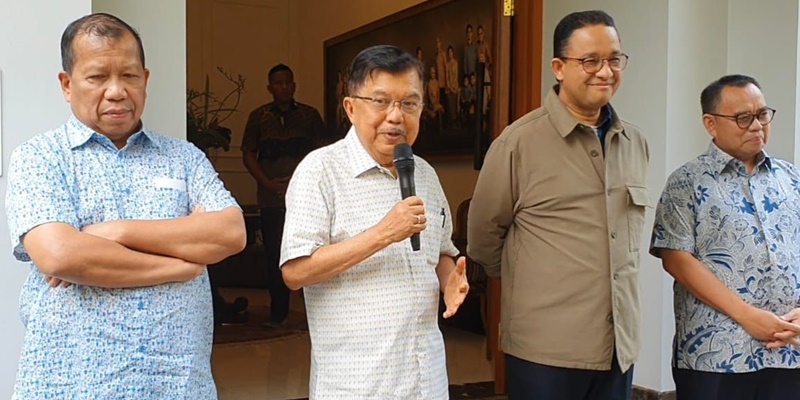 Sambangi Rumah JK, Anies: Sarapan Coto Makassar dan Diskusi Kebangsaan