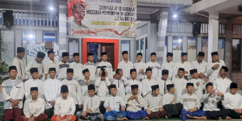 Ini Alasan Santri di Malang Dukung Prabowo-Gibran