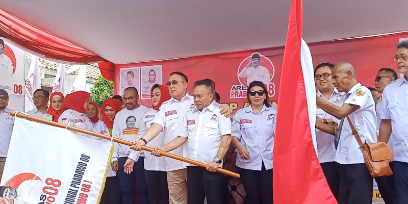 Wadahi Relawan Jokowi, Arenas 08 Dukung Prabowo Capres 2024