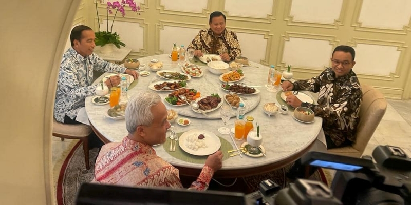 Tak Libatkan Tiga Cawapres, Jamuan Makan Siang Jokowi Janggal