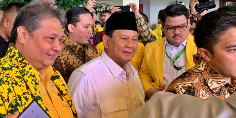 Golkar Usung Gibran Cawapres, Prabowo Segera Menghadap Jokowi