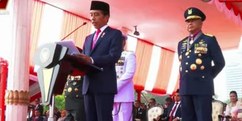 Jokowi Minta TNI Peka Terhadap Krisis Pangan yang Melanda Dunia