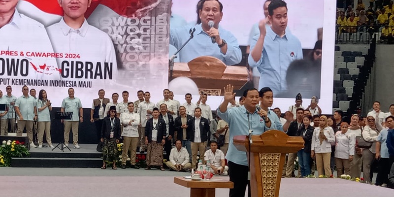 Sebelum ke KPU, Prabowo Ajak Pendukungnya Doakan Keselamatan Rakyat Palestina