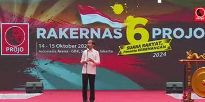 Tensi Politik 2024 Mulai Tinggi, Jokowi Harapkan Projo Tidak Ikut Memanaskan Suasana