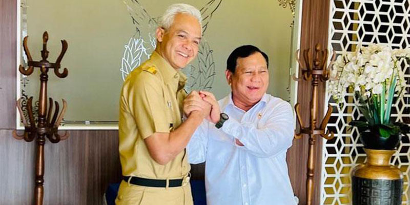 Tutup Pintu Ganjar jadi Cawapres untuk Prabowo, Gerindra: Komunikasi dengan PDIP Tetap Baik