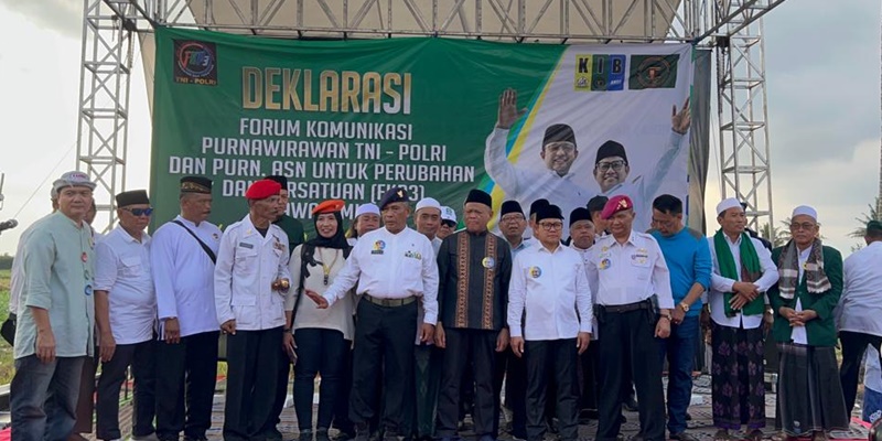 Di Hadapan Purnawirawan TNI-Polri, Habil Marati Yakin Pasangan Amin Menang di Jatim
