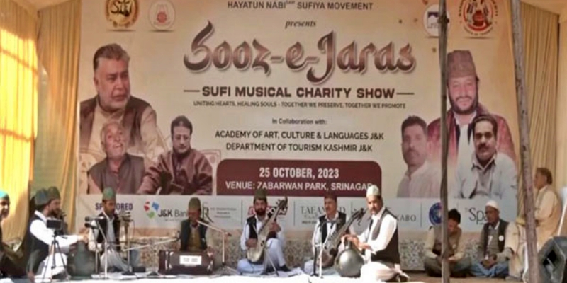 Pertunjukan Amal Sufi Sooz-e-Jaras Promosi Bakat dan Lestarikan Budaya Kashmir