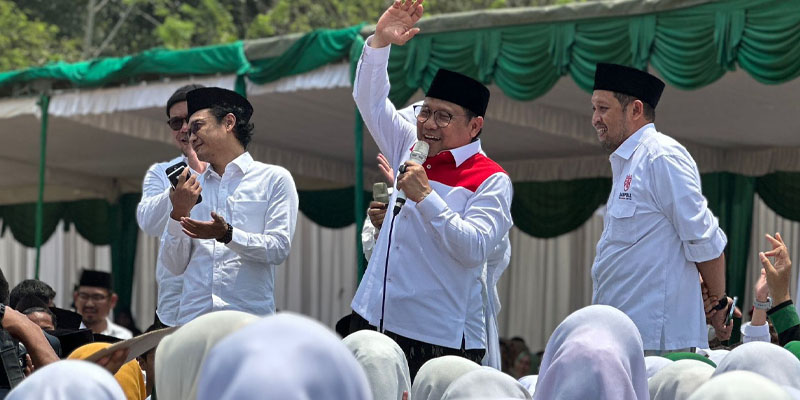 Cak Imin: Tak Ada Lawan Berat, Amin Optimistis Menang