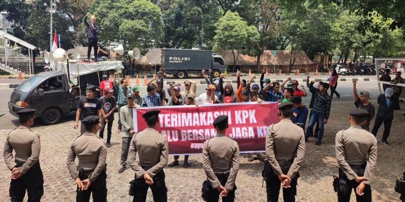 Dukung Penangkapan SYL, Perkumpulan Pemuda Keadilan: Pimpinan KPK Difitnah Para Koruptor