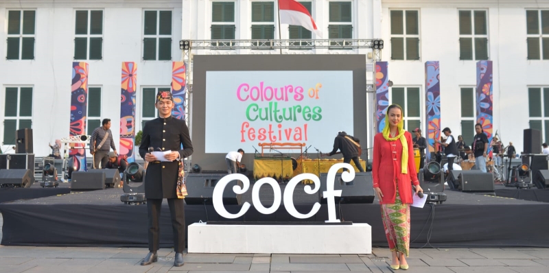 Lestarikan Budaya Nusantara, Digelar <i>Colours of Cultures Festival</i> di Kota Tua