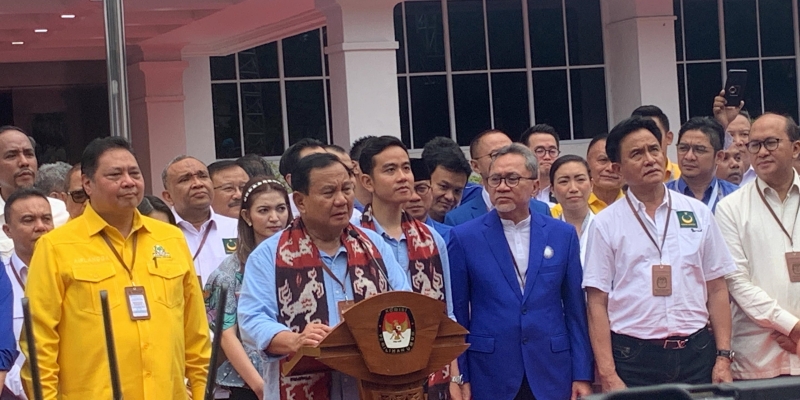 Prabowo-Gibran Siap Adu Gagasan Lawan Ganjar-Mahfud dan Anies-Muhaimin