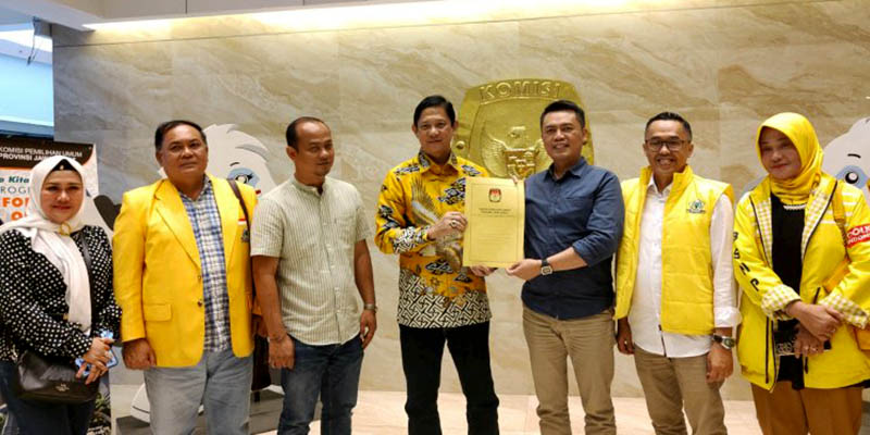 Serahkan Berkas Pencermatan DCT ke KPU, Golkar Jabar Optimistis Duduki 25 Kursi DPRD