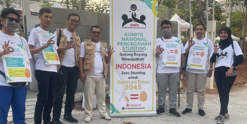 Lawan Stunting, KNPS Indonesia Ajak Masyarakat Patahkan Rokok