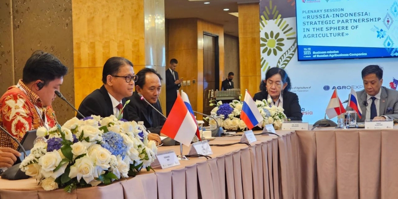 Bertemu Delegasi Rusia, Indonesia Tekankan Pentingnya Kolaborasi untuk Menjaga Ketahanan Pangan