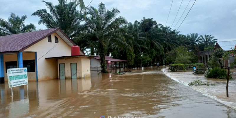 Hujan Deras, 3 Kecamatan di Aceh Singkil Terendam Banjir