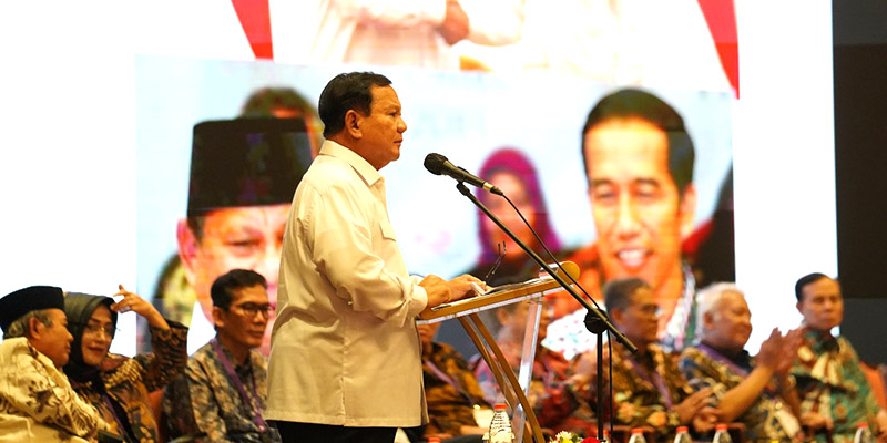 Kemandirian Pangan Sebuah Keharusan, Prabowo: Dalam Keadaan Darurat Negara-negara Lain Tak Mau Jual