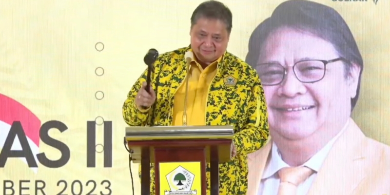 Ketuk Palu, Golkar Resmi Dukung Gibran jadi Cawapres Prabowo