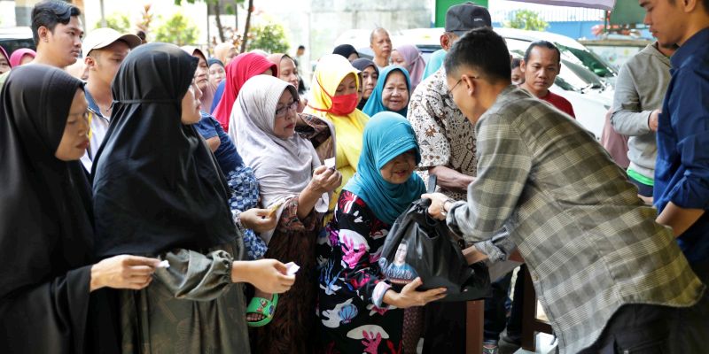 Bazar Sembako, Ajang Sahabat Sandi Silaturahmi dan Bantu Masyarakat Hadapi Kenaikan Harga
