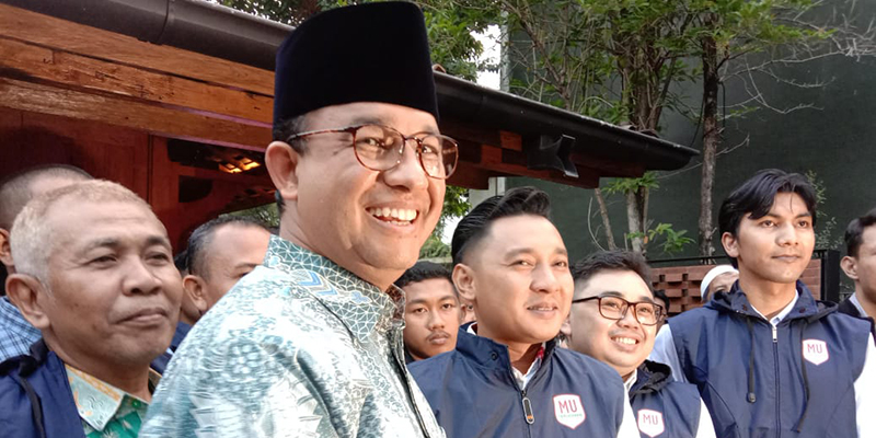 Anies Tak Gentar Meski Lawan Prabowo-Gibran