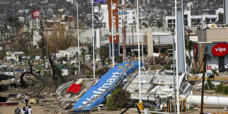 Badai Otis Renggut 39 Nyawa di Meksiko