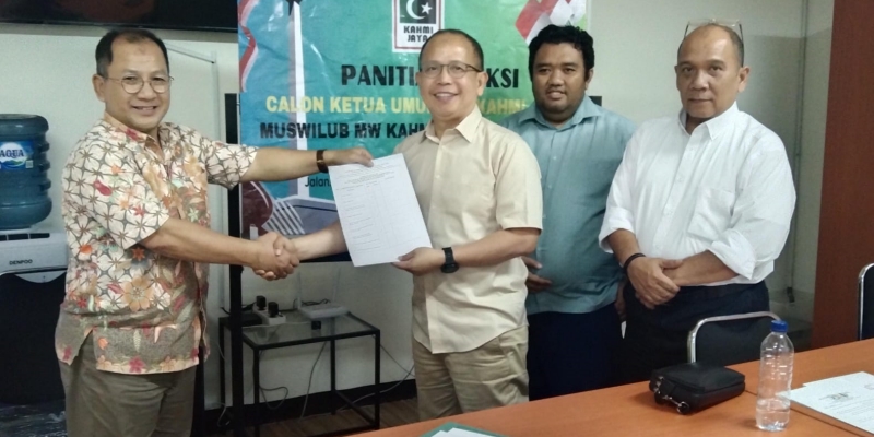 Judhy Pramadhy Pelamar Pertama Bursa Caketum KAHMI Jaya