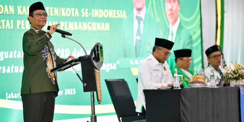 Mahfud MD Optimistis PPP Akan Terus Maju Mewarnai Politik Indonesia